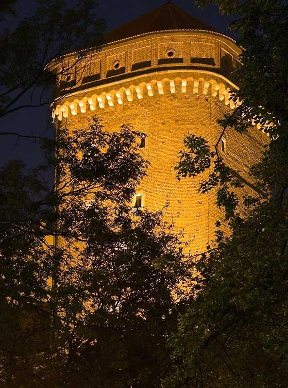 Kraków nocą