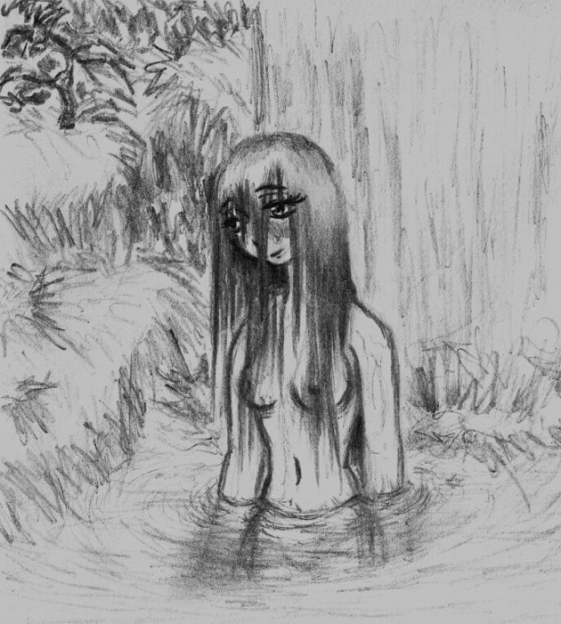 #manga #anime #rysunek #wodospad #hentai #dziewczyna