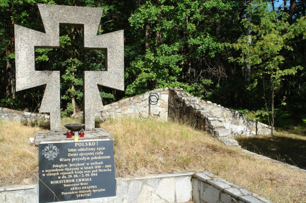 Mogila młodzieżowego oddziału Armii Krajowej - Jerzyki #KampinowskiParkNarodowy