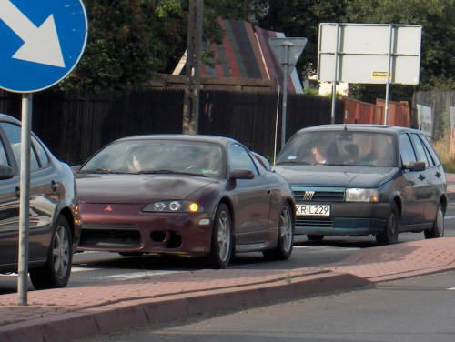 17.07.2006 - Mitsubishi Eclipse - Kraśnik, ul. Przemysłowa.