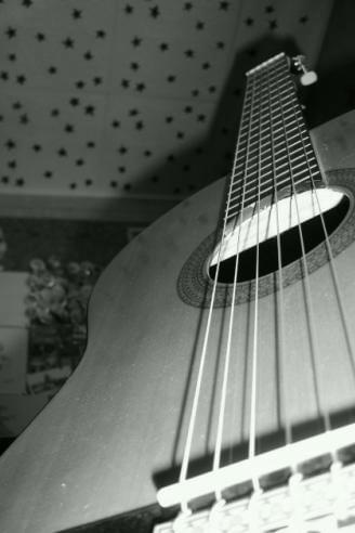Znowu gitarka, pod moim niebem :) #gitara