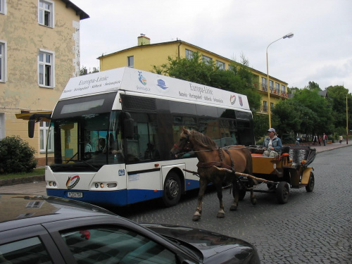 Linie kolejowe na terenie elektrowni odkrywkowych Vattenfall w Łużycach Dolnych (przy samej polskiej granicy)