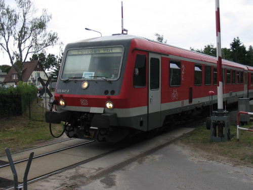 Usedom 2005 . transport na wyspie i okolicach