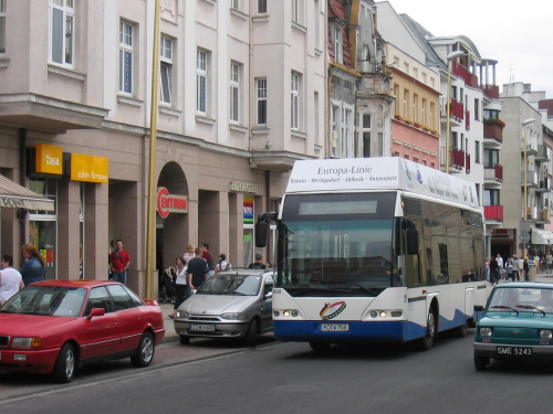 Linie kolejowe na terenie elektrowni odkrywkowych Vattenfall w Łużycach Dolnych (przy samej polskiej granicy)