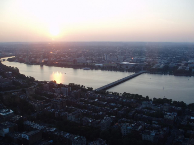 Boston w całej okazałości (widok z Prudential Tower)