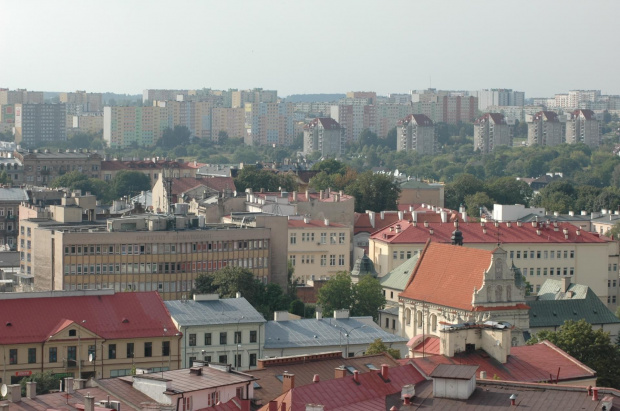 Zdjęcia Lublina z Wieży Trynitarskiej #Lublin