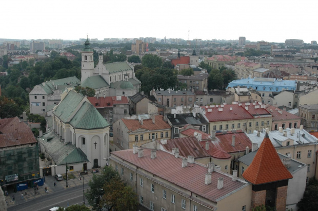 Zdjęcia Lublina z Wieży Trynitarskiej #Lublin