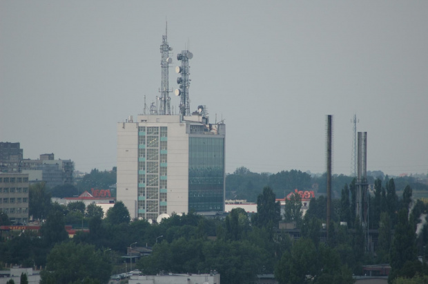 Zdjęcia Lublina z Wieży Trynitarskiej - Budynek TPSA #Lublin