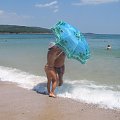 Uciekajacy parasol :) .. bulgaria