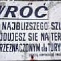 Tablica ostrzegawcza w Kampinowskim PArku Narodowym #KampinowskiParkNarodowy