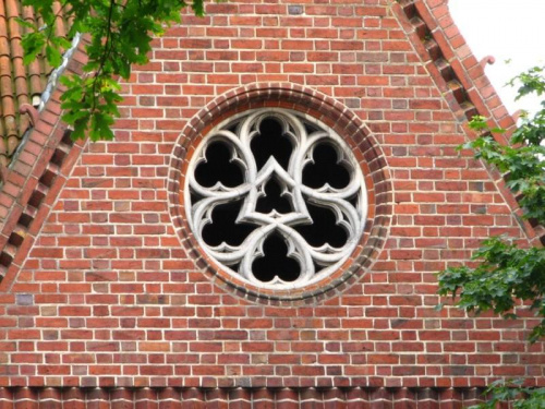 Malbork - okno kaplicy zamkowej