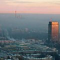 Warsaw, misty moirning