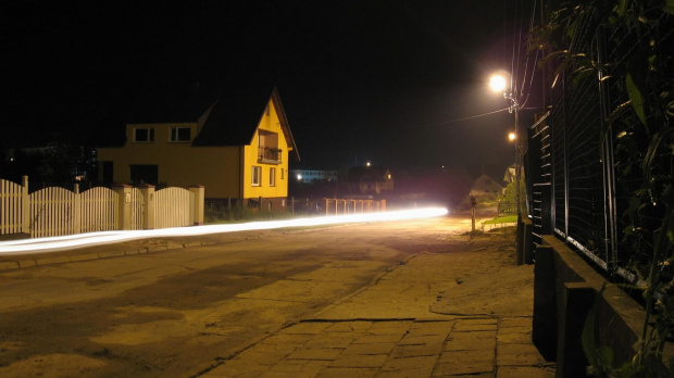 wieczorne fotki mojej ulicy