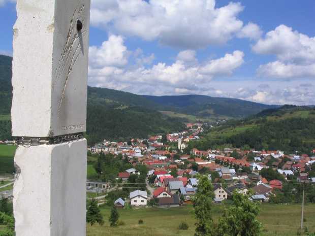 Widok ze wzgórza nad Terchovą