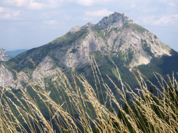 widok z Grunia na V.Rozsutec