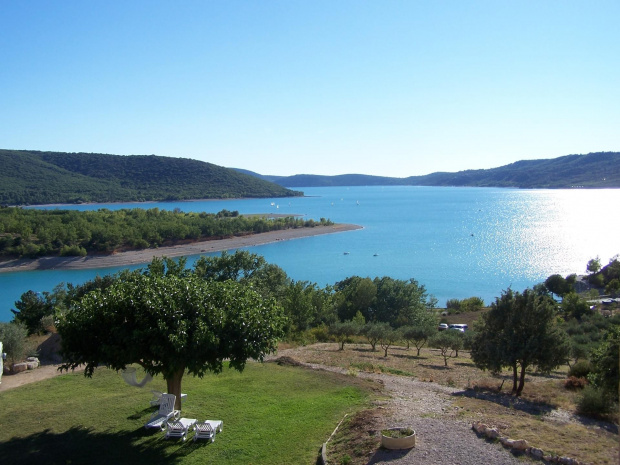 Jezioro Salles de Verdon #Jezioro