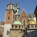 Katedra na Wawelu, widok od południowego zachodu #Kraków #Miasto #Wawel #Sukiennice