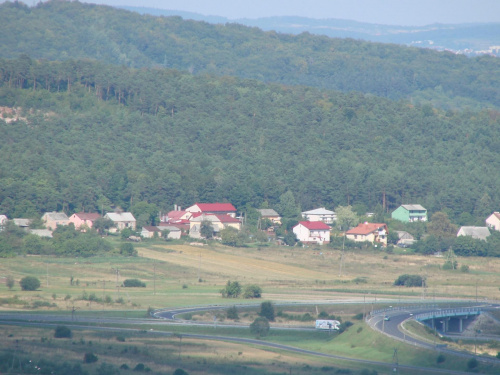 Chęciny zamek - widok