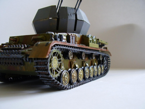 Model Flakpanzer`a IV Wirbelwind firmy Academy
