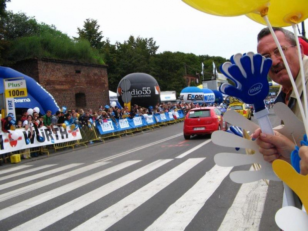 meta etapu Gdańsk-Toruń Tour de Pologne #kolarstwo #Toruń