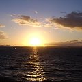 Dun Laoghaire - zachód słońca