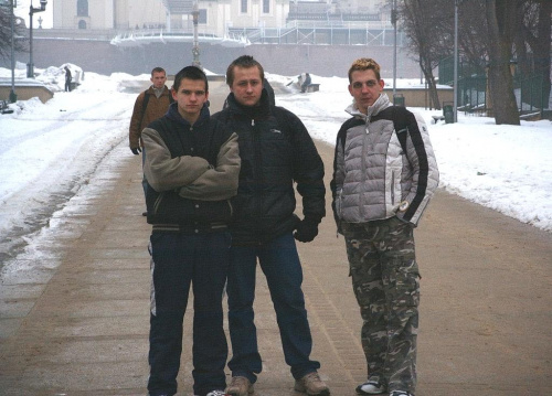 od lewej Tomek, Piotrek i Tomek :-)