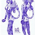 #rysunek #furry #manga #anime #żbik