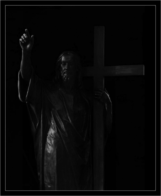 Figura #Jezus #figura #posąg #krzyż