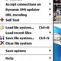 menu HFS z możliwością edycji szablonu