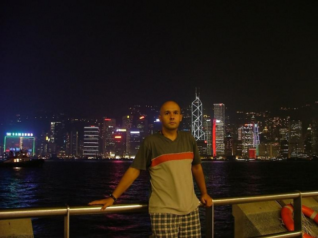 Hong Kong by night