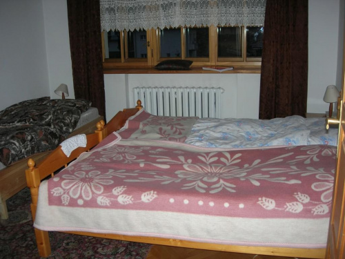 Nasza sypialnia w Zakopcu