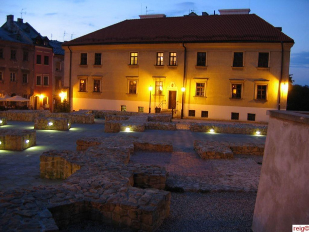 Lublin- Stare Miasto wieczorem, sierpien 2006 #LublinWieczorStareMiasto