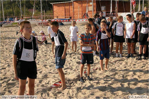 Sztafetowe Biegi Przełajowe po plaży w Sopocie. Organizator sopocki MOSiR #Sp9WSopocie