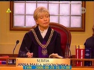 Sędzia Wesołowska