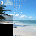 X.org Xinerama - ekran laptopa + CRT Samsung 17" #DualHead #gentoo #kde #linux #xinerama