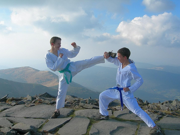 Daniel i ja #daniel #tkd #taekwondo #adam #mółka