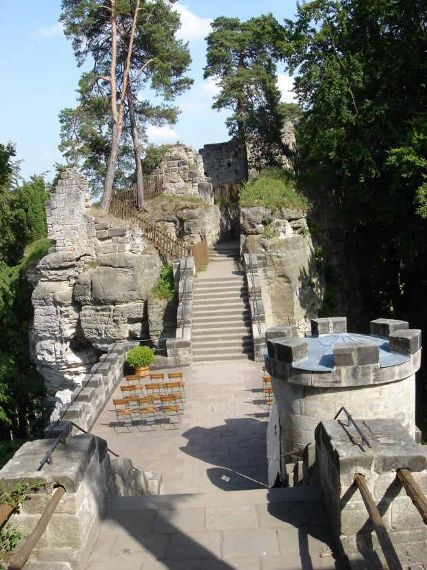 Hruboskalskie Skalne Miasto - zwiedzamy zamek Hruba Skała i Valdstein.