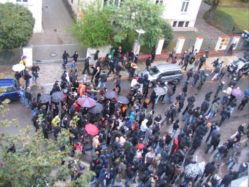 03 październik - święto zjednoczenia - manifestacja w Lipsku