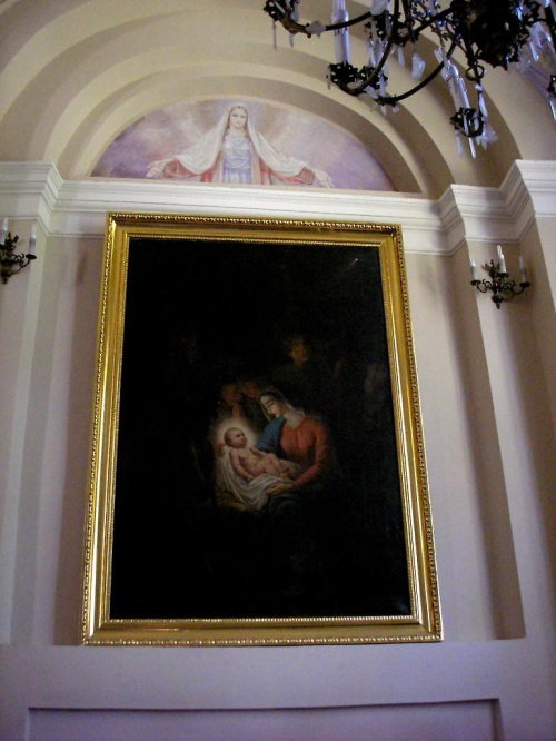 Mokobody. Sanktuarium Matki Bożej Budzieszyńskiej. Przepiękny moim zdaniem obraz Świętej Rodziny.