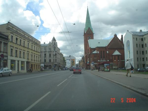 Riga (Ryga) - widoki poranne stolicy Łotwy