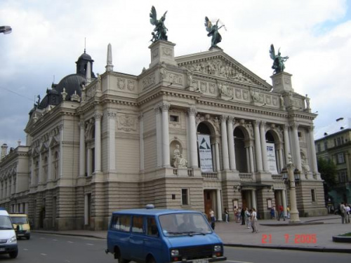 L'viv (Lwów) - centr (centrum)