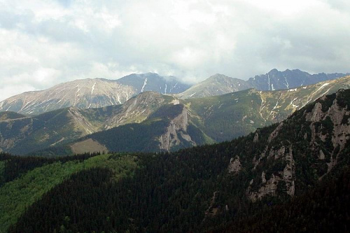 panorama z Sarniej Skały