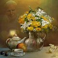 Przesliczny obraz od Marii (gienialna) :))) #KwiatekDlaJagab