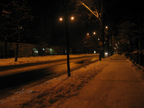 zimowy spacer #ZimaUlicaNoc