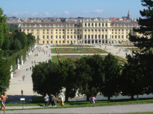 Panorama na Pałac