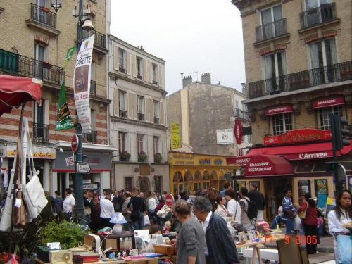 Maisons-Laffitte - brocante w centrum