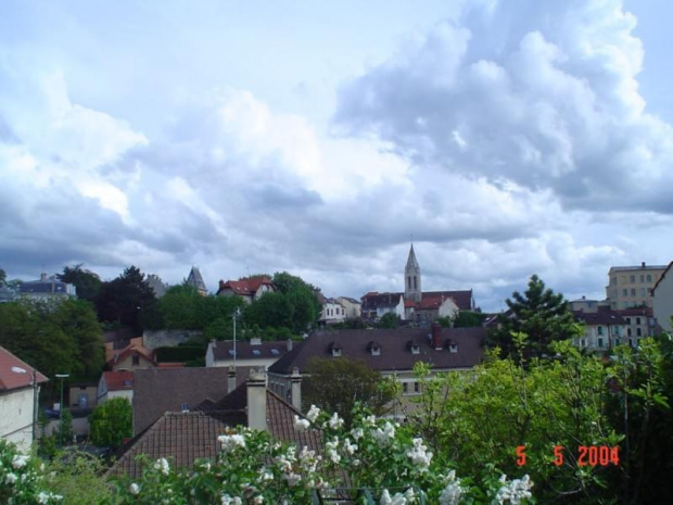 Conflans-Sainte Honorine - Widok na Kociół Saint-Maclou