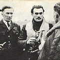 Sierż. Eugeniusz Nowakiewicz, po jeszcze jednym zestrzeleniu Bf-109 nad kanałem.