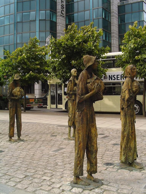 famine memorial, dublin #dublin