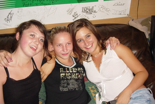 Od lewej: Dorcia, Aga i Ela;) hmm gdzie ja wtedy bylam:?